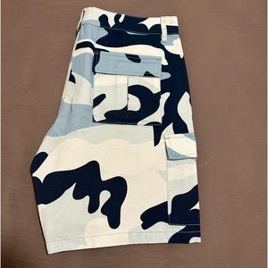 Golf Wang Blue Camo Cargo Shorts